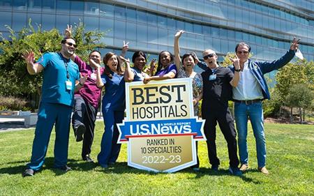 UC San Diego Health top ranked in 10 medical and surgical specialties, among the nation’s best.