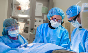 fellows performing procedure