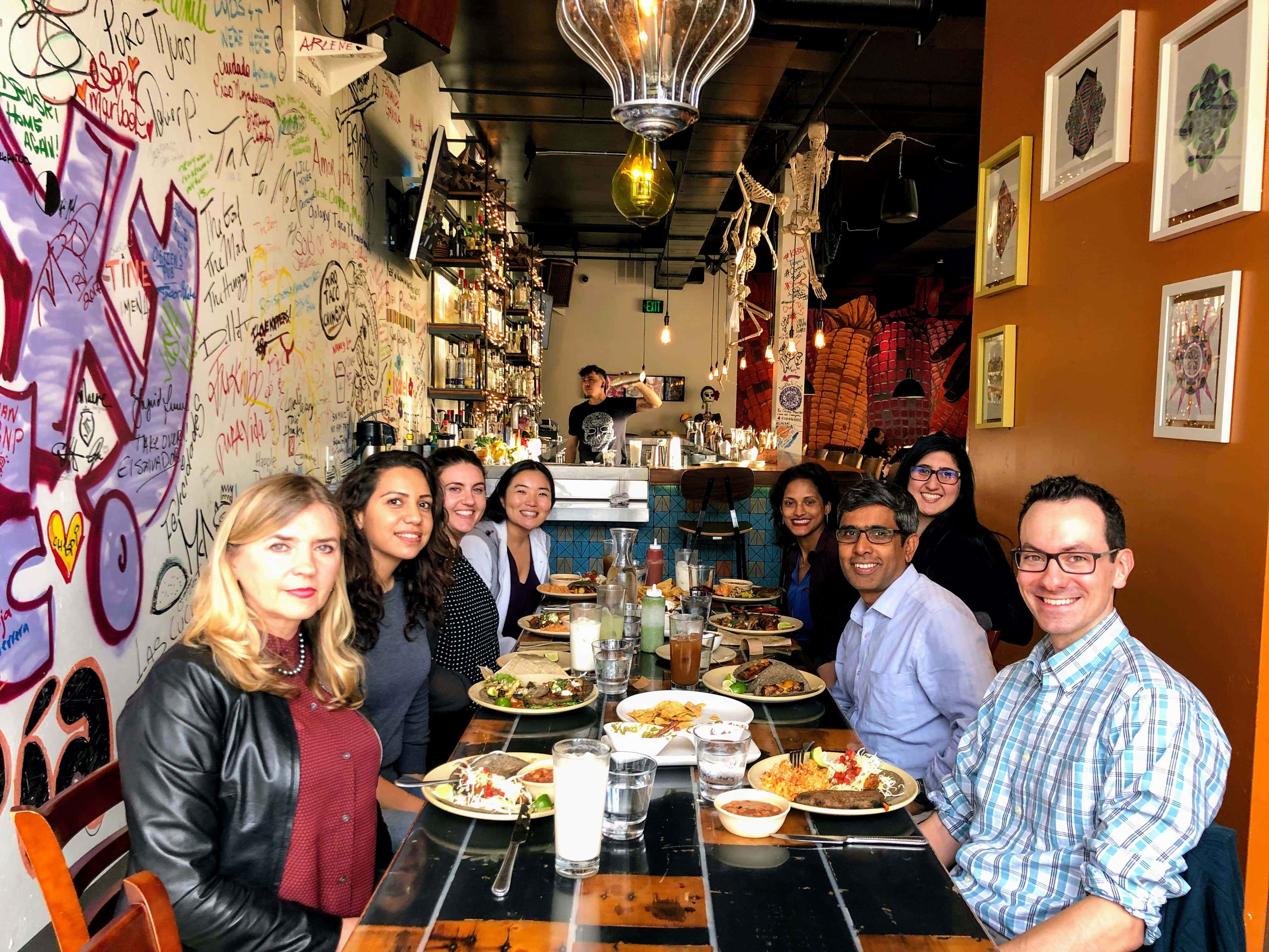 UCSD/Salk Joint Lab Dinner, April 2019