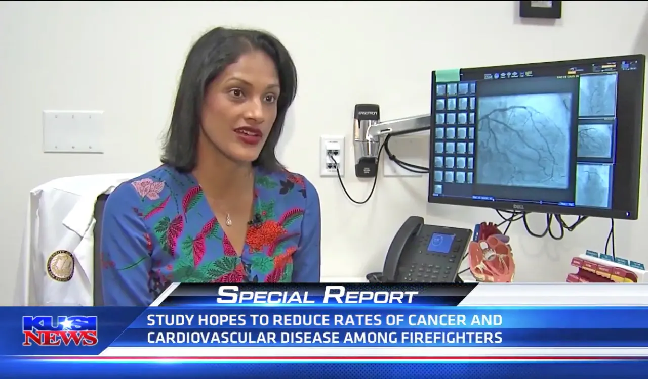 Study hopes to reduce rates of cancer and cardiovascular disease among firefighters