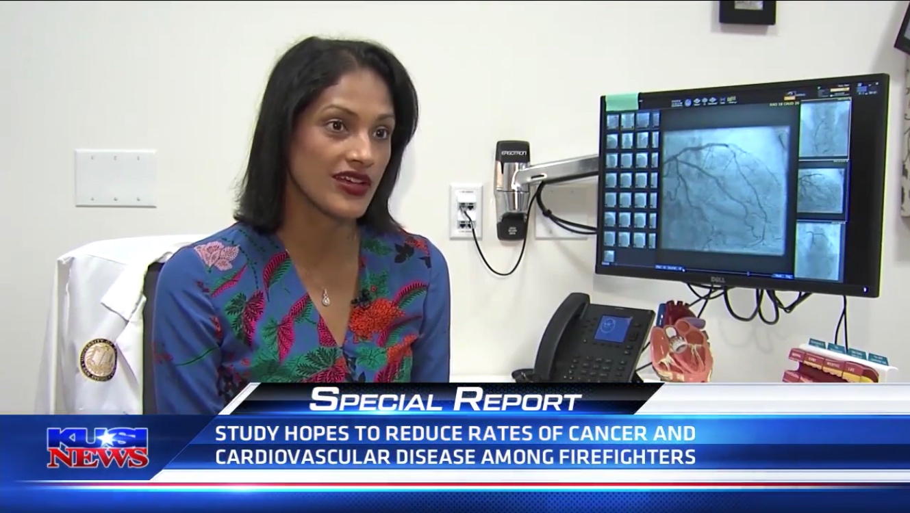 Study hopes to reduce rates of cancer and cardiovascular disease among firefighters