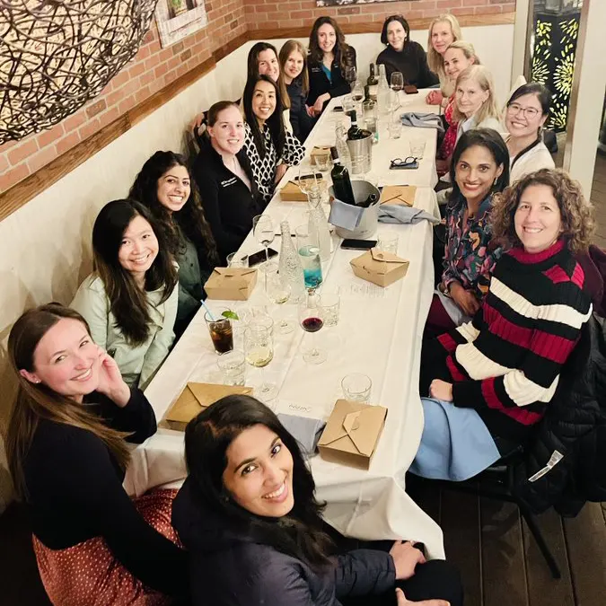 Dinner with Women in Cardiology
